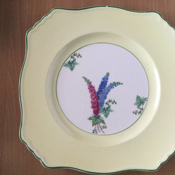 Vintage Royal Denby Staffordshire England Larkspur flower box28 - Picture 4 of 5